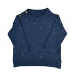 Load image into Gallery viewer, Navy Stars Sweatshirt
