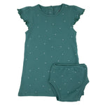 Load image into Gallery viewer, Teal Stars Breezy Dress
