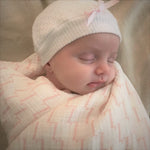 Load image into Gallery viewer, Organic Muslin Swaddle Signature L Pink
