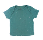 Load image into Gallery viewer, SHORT SLEEVE TSHIRT - TEAL STARS

