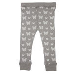 Load image into Gallery viewer, Butterfly print organic cotton childrens&#39; leggings
