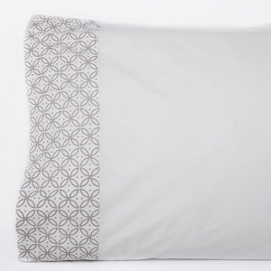 Dreamers Standard Pillow Case Grey