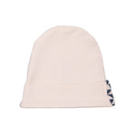 Load image into Gallery viewer, Cream Stripe Hat and Bib Set

